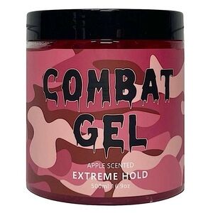 🍎 Combat Gel Apple Scented Extreme Hold Hair Gel 16.9oz